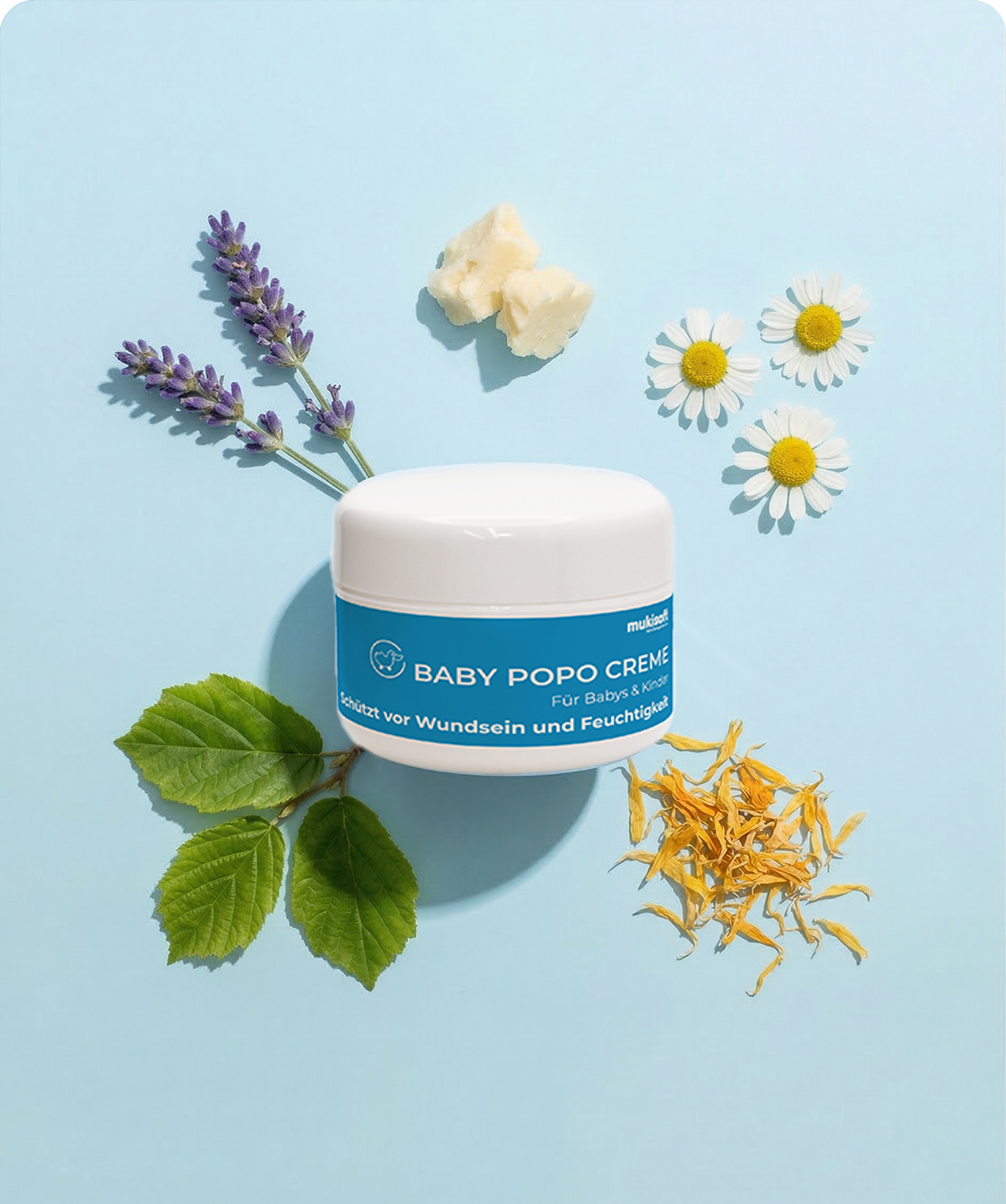 Mukisoft Baby Popo Creme – Zinkfreie Schutzcreme für den Windelbereich