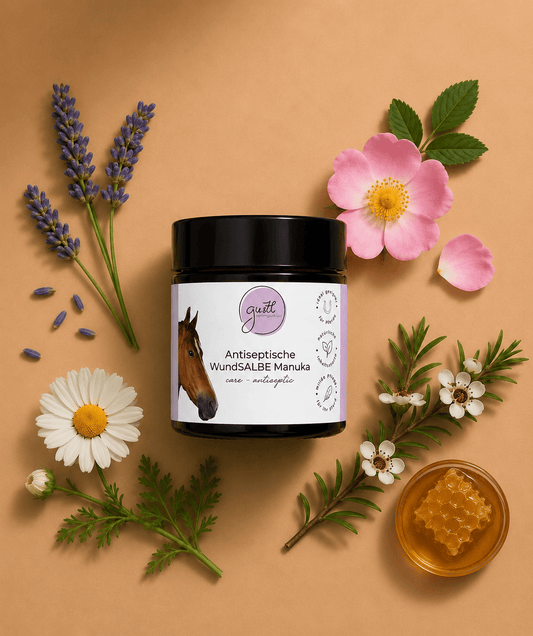 GUSTL Antiseptische Wundsalbe Manuka für Pferde